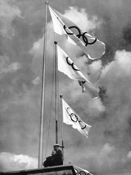 bandiera dei giochi olimpici
